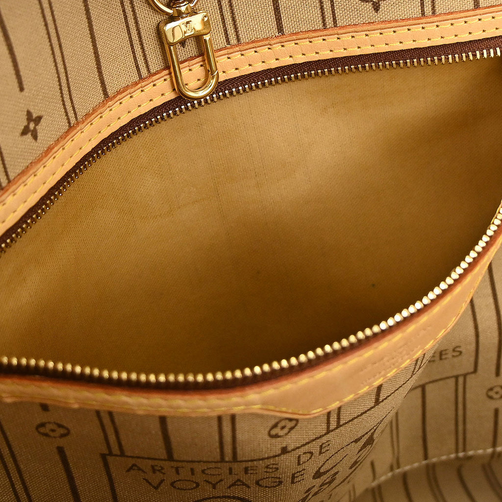 Louis Vuitton Monogram Neverfull GM Tote Bag M40157