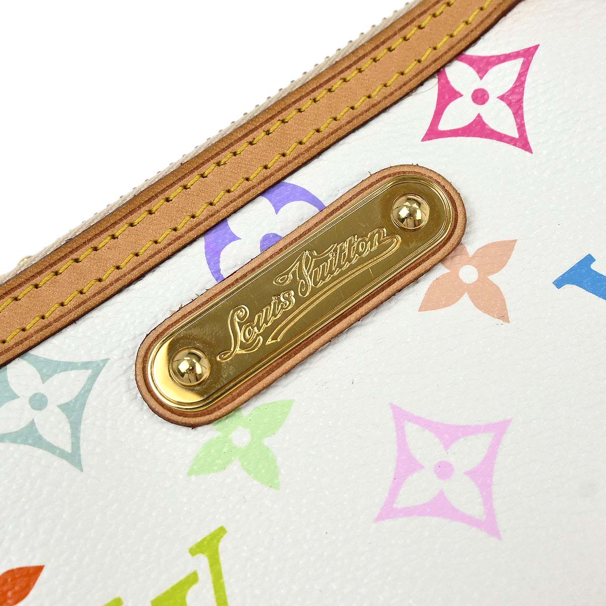 Louis Vuitton Multicolor Pochette Milla MM Chain Handbag M60096