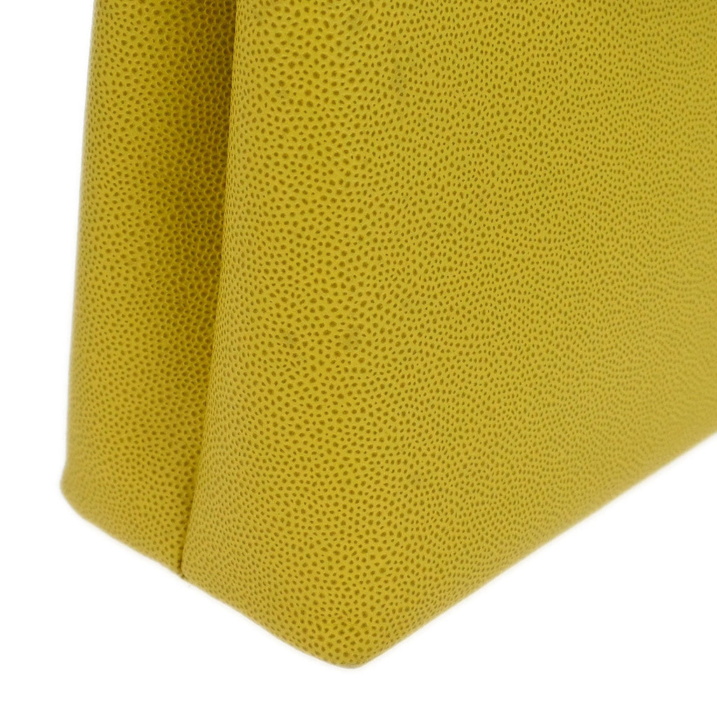 Chanel Yellow Caviar Skin Handbag