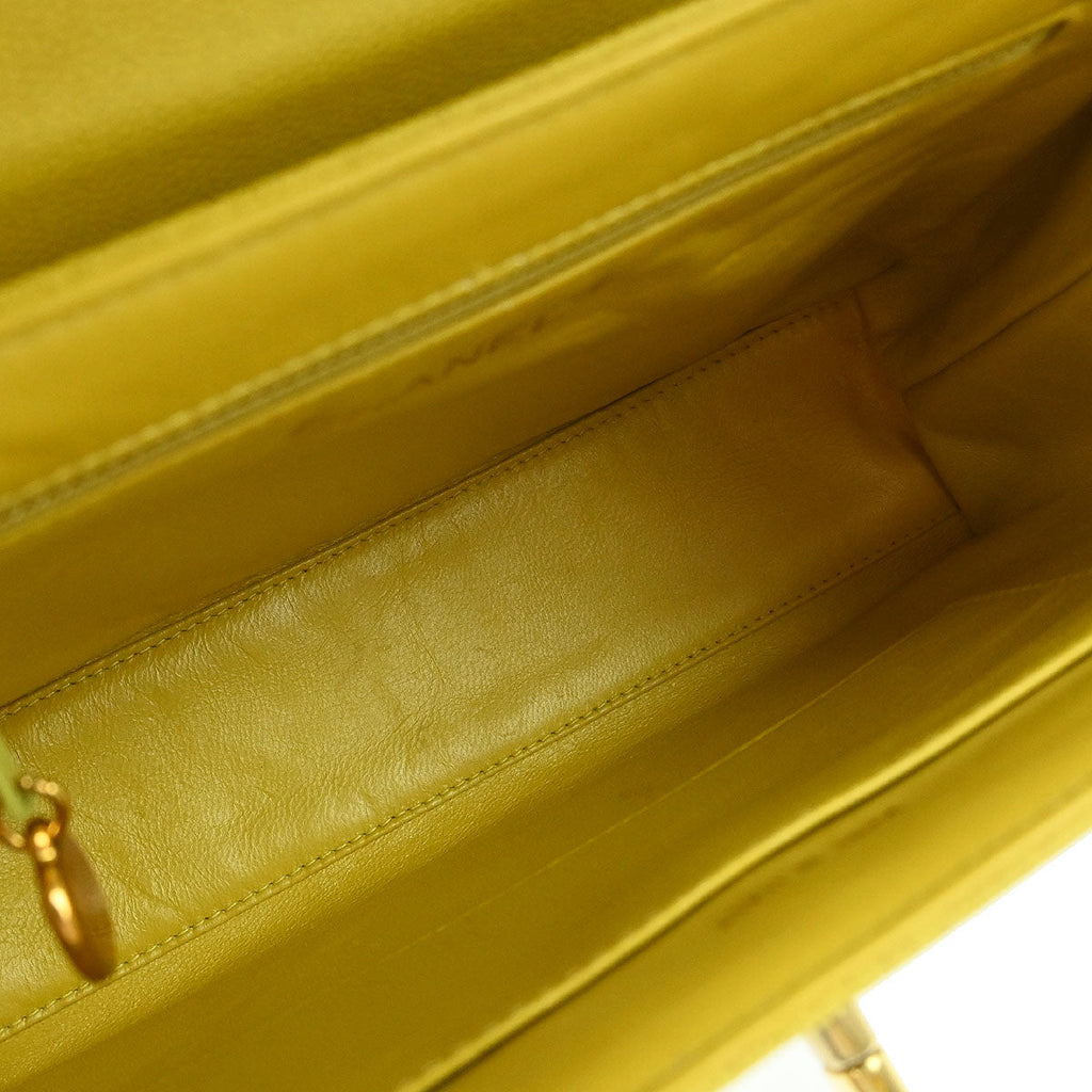 Chanel Yellow Caviar Skin Handbag