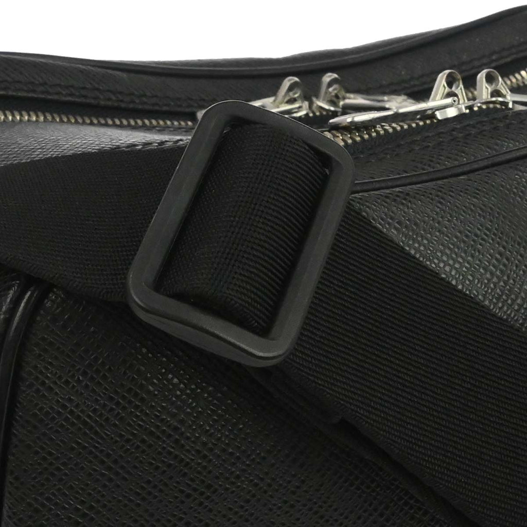 Louis Vuitton Black Taiga Reporter PM Shoulder Bag M30152