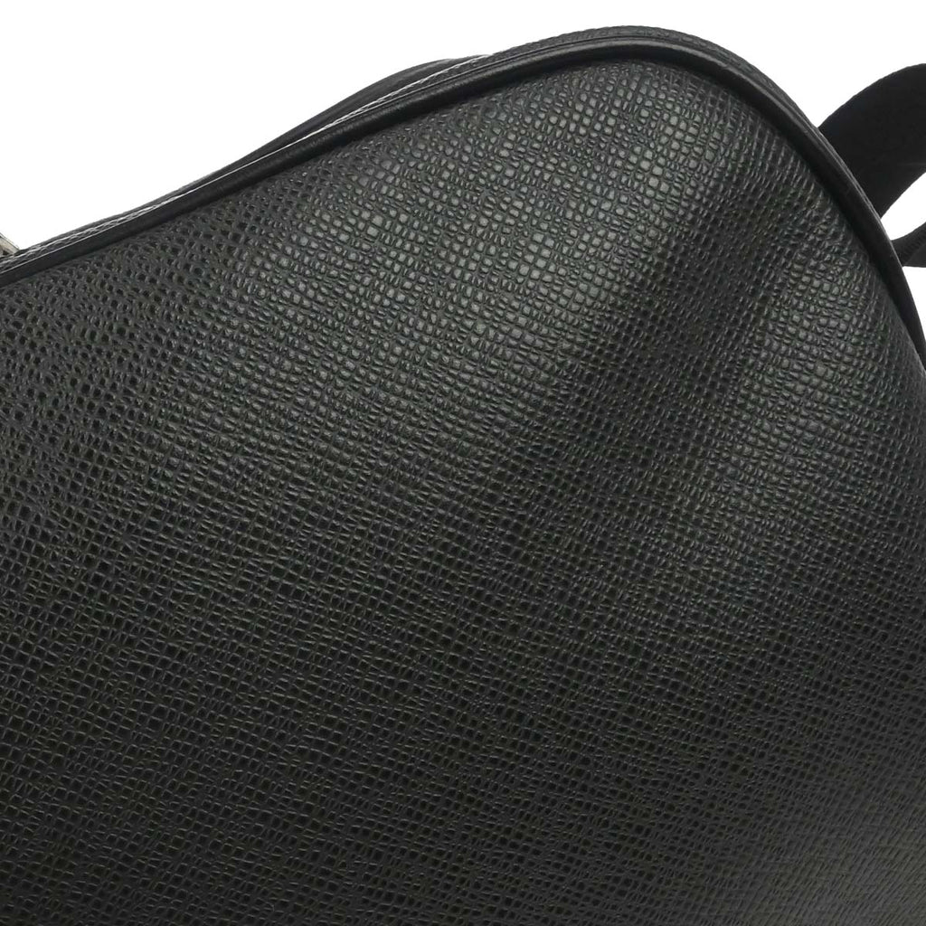 Louis Vuitton Black Taiga Reporter PM Shoulder Bag M30152