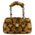Louis Vuitton * Monogram Mink Mini Papillon Handbag