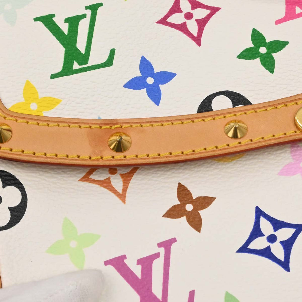 Louis Vuitton White Monogram Multicolor Sologne Shoulder M92661