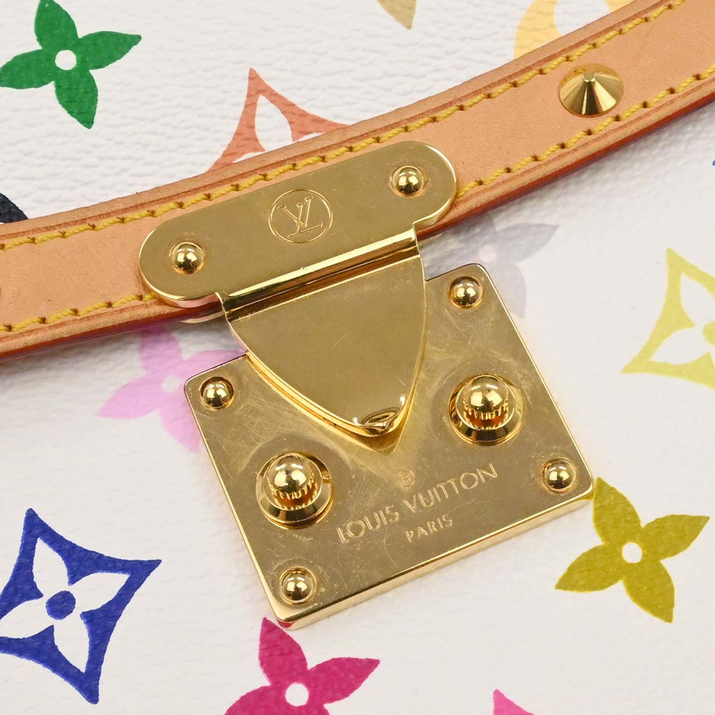 Louis Vuitton White Monogram Multicolor Sologne Shoulder M92661