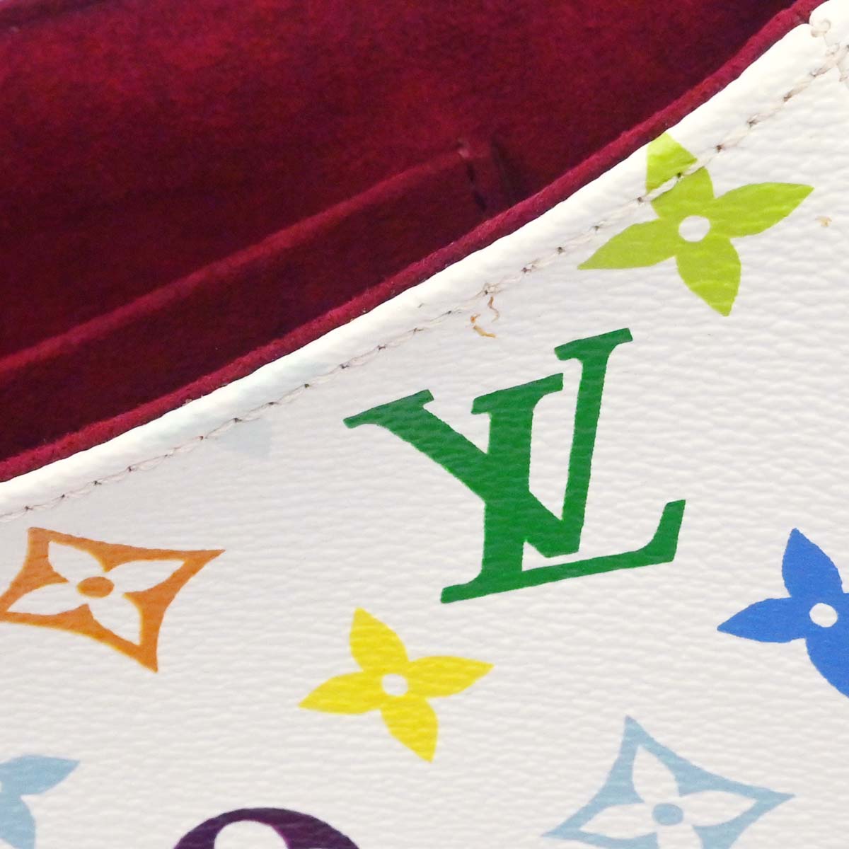 Louis Vuitton White Monogram Multicolor Sologne Shoulder M92661