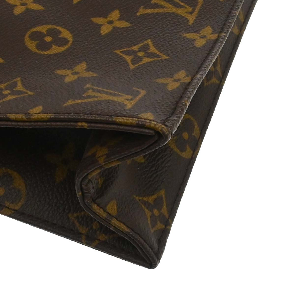 Louis Vuitton Monogram Sac Plat Tote Handbag M51140