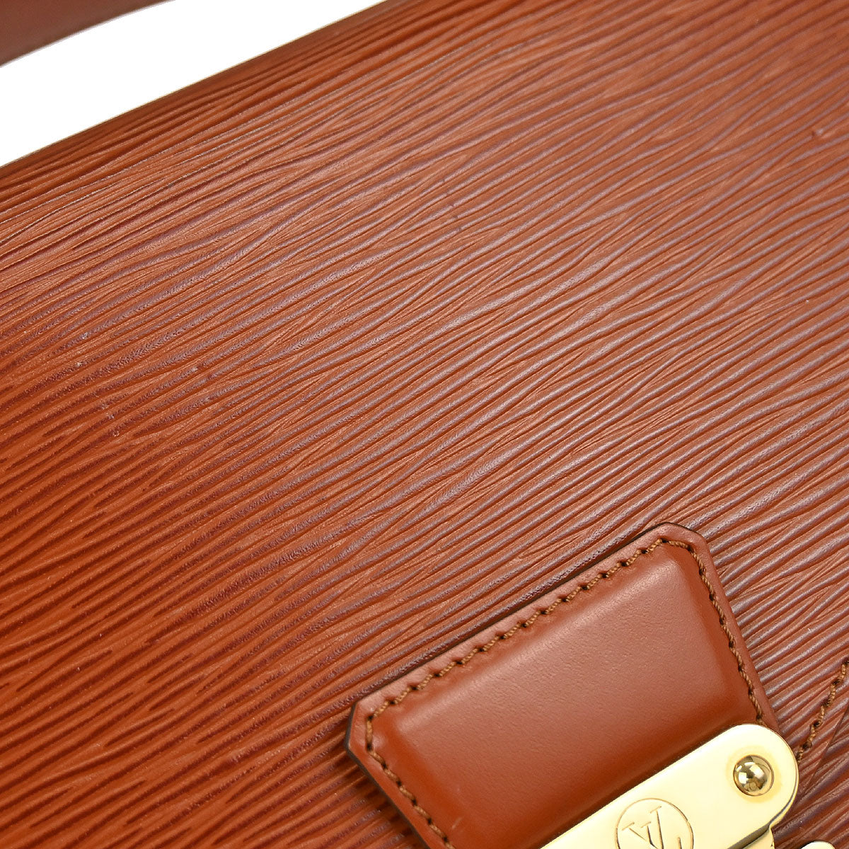 Louis Vuitton Brown Epi Monceau 28 2way Shoulder Handbag M52123