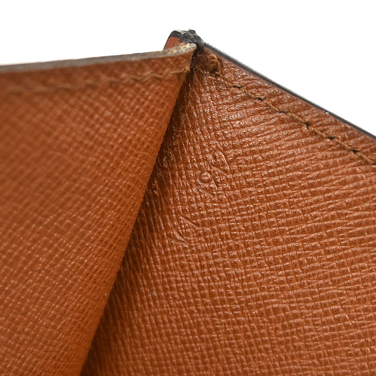 Louis Vuitton Brown Epi Monceau 28 2way Shoulder Handbag M52123