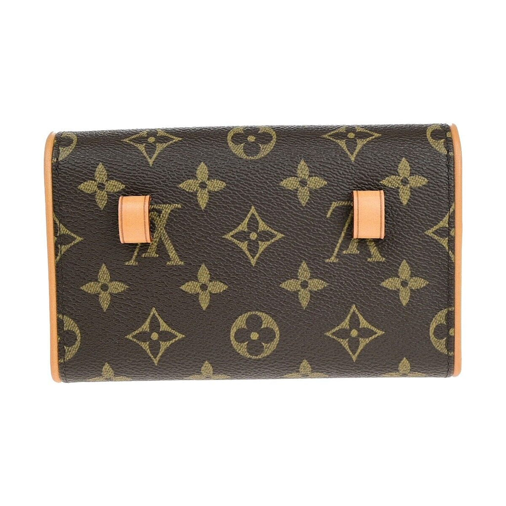 Louis Vuitton Pochette Florentine  Canvas Clutch Bag
