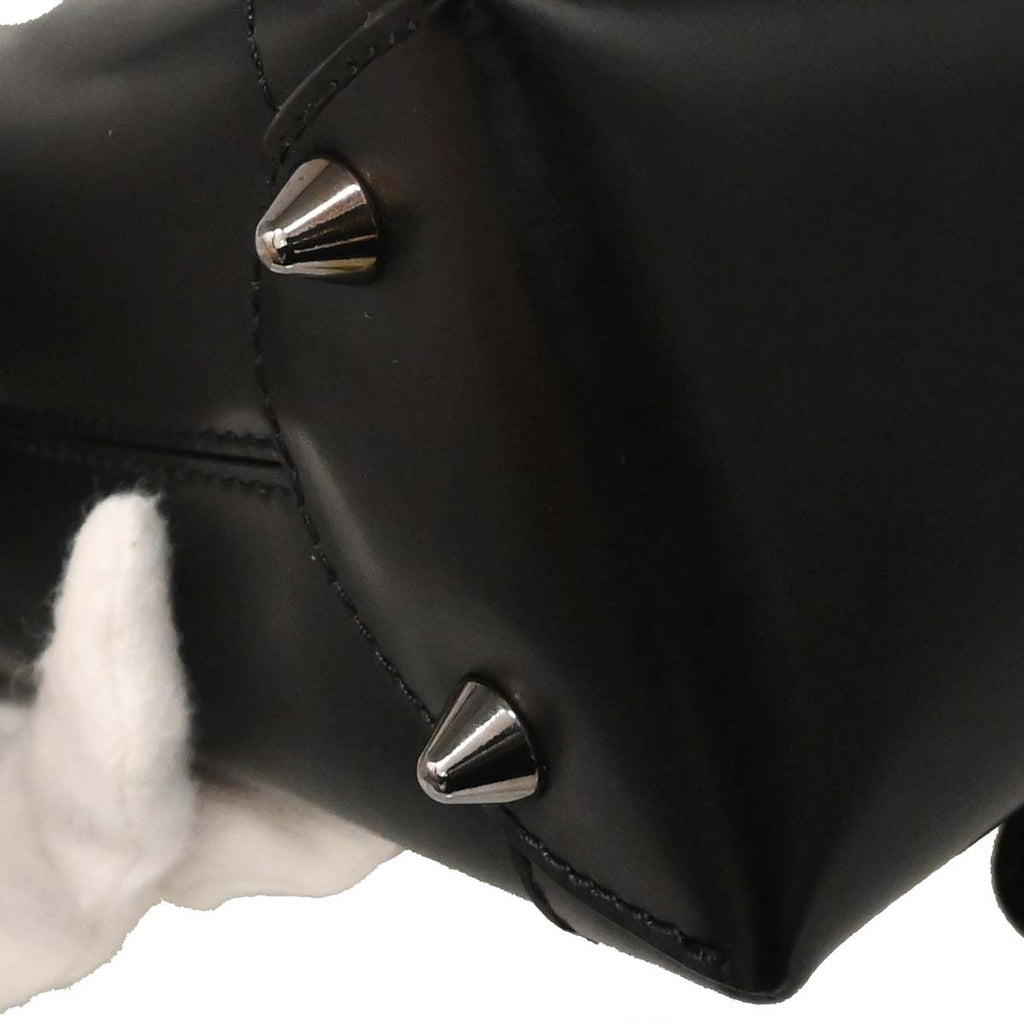 Christian Dior Black Leather Malice Tote Handbag