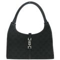 Gucci Black GG Jackie Handbag