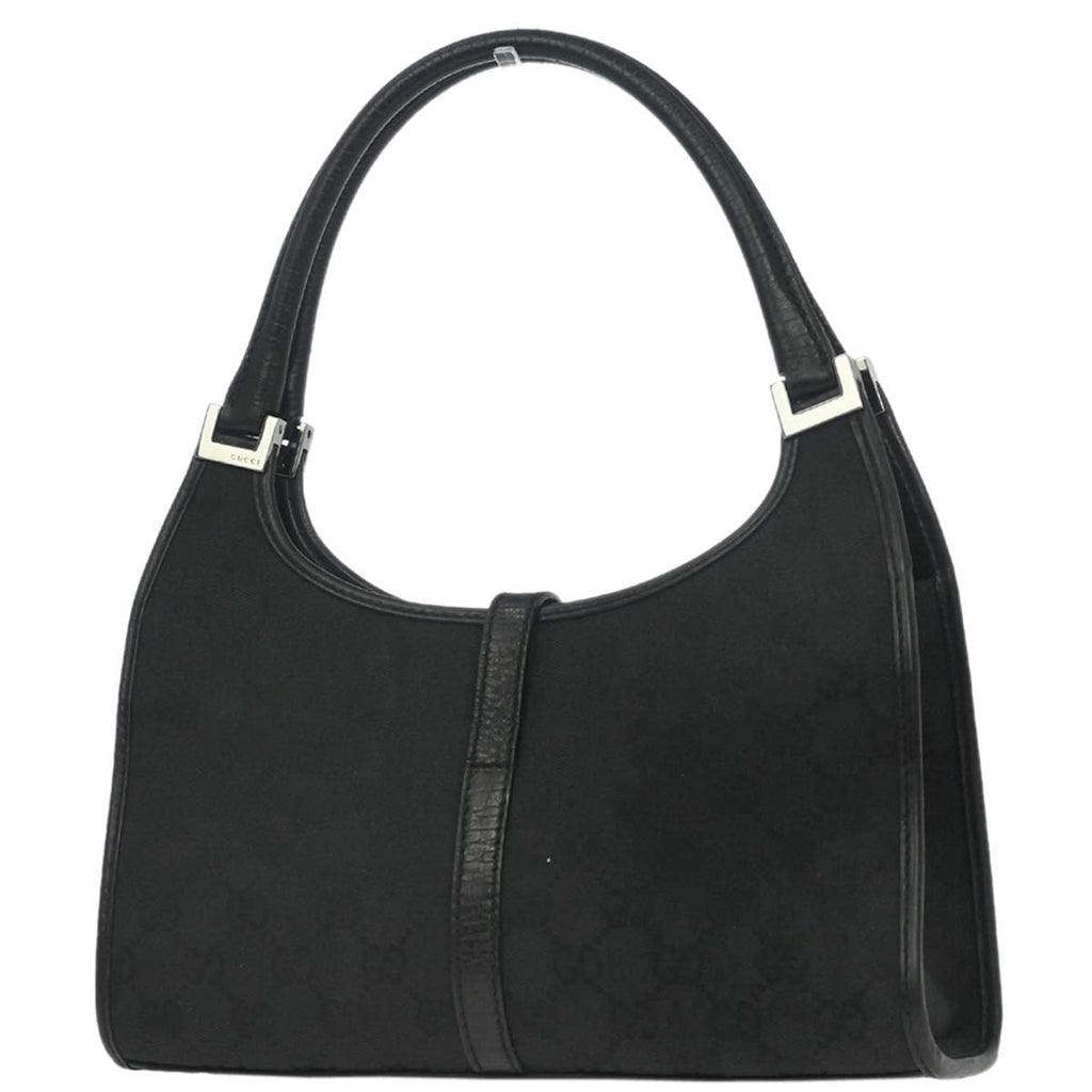 Gucci Black GG Jackie Handbag