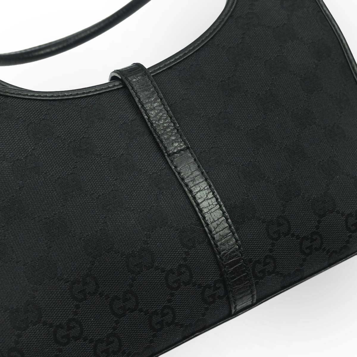 Gucci Black GG Jackie Handbag