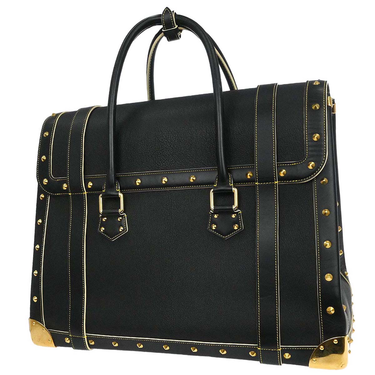 Louis Vuitton Black Suhali Extravagant Handbag M91800