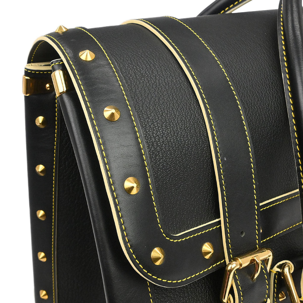 Louis Vuitton Black Suhali Extravagant Handbag M91800