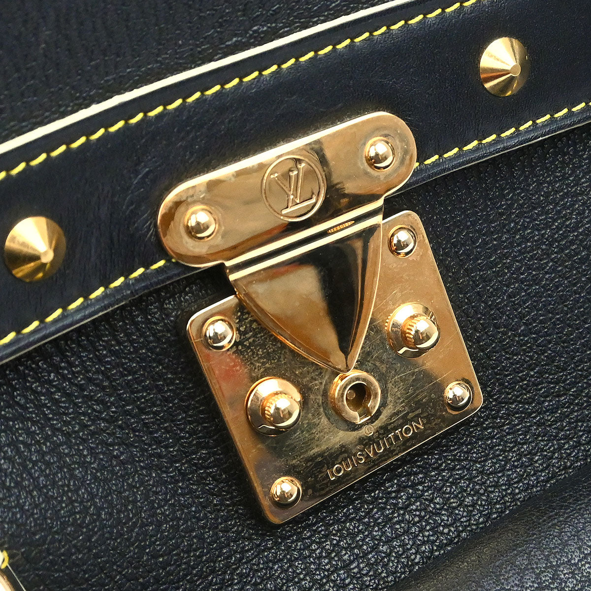Louis Vuitton Black Suhali Extravagant Handbag M91800