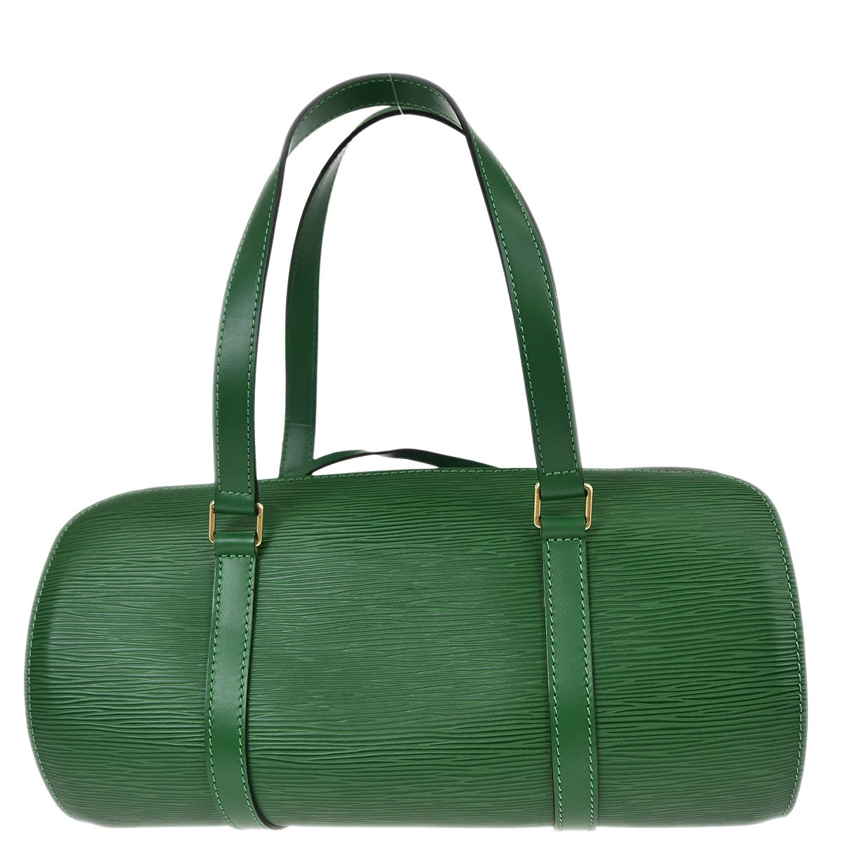 Louis Vuitton Green Epi Soufflot Handbag M52224