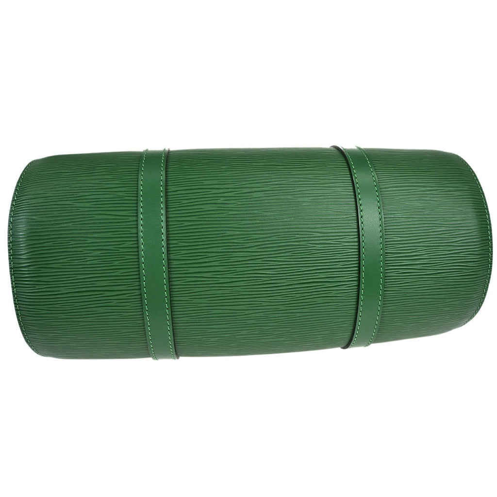 Louis Vuitton Green Epi Soufflot Handbag M52224