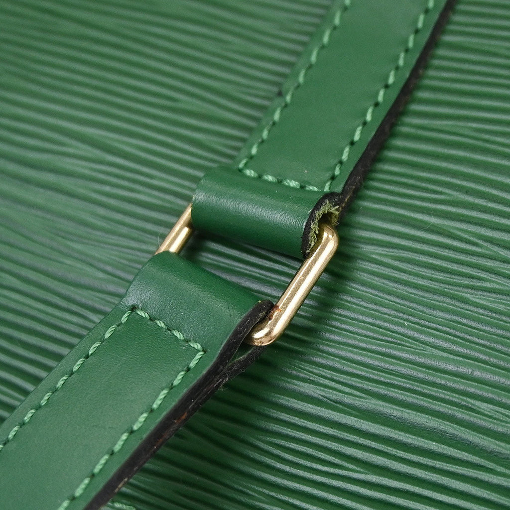 Louis Vuitton Green Epi Soufflot Handbag M52224