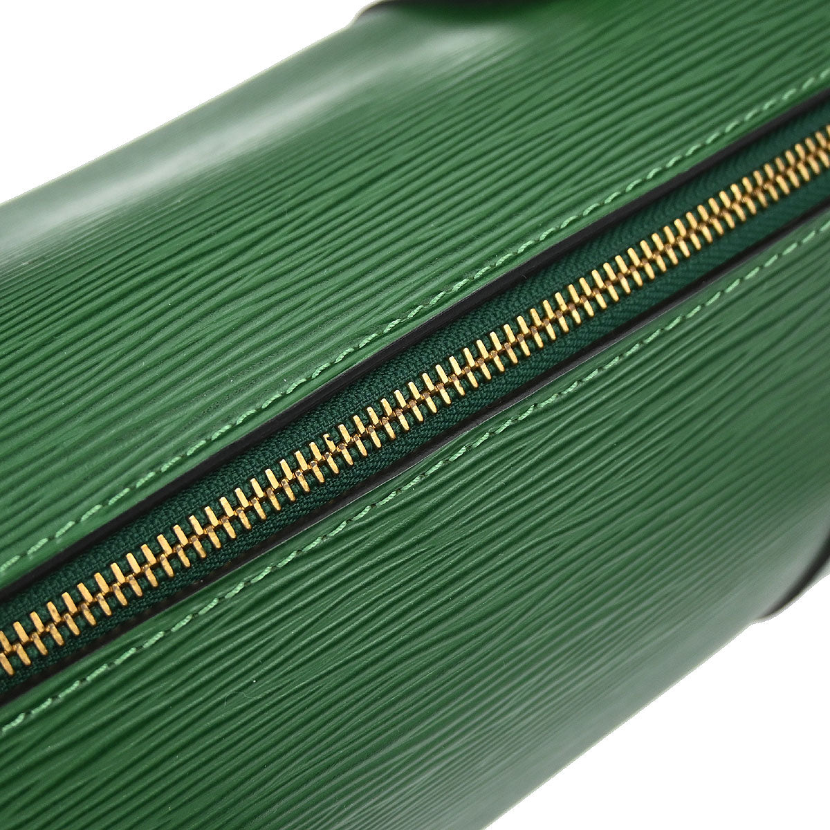 Louis Vuitton Green Epi Soufflot Handbag M52224