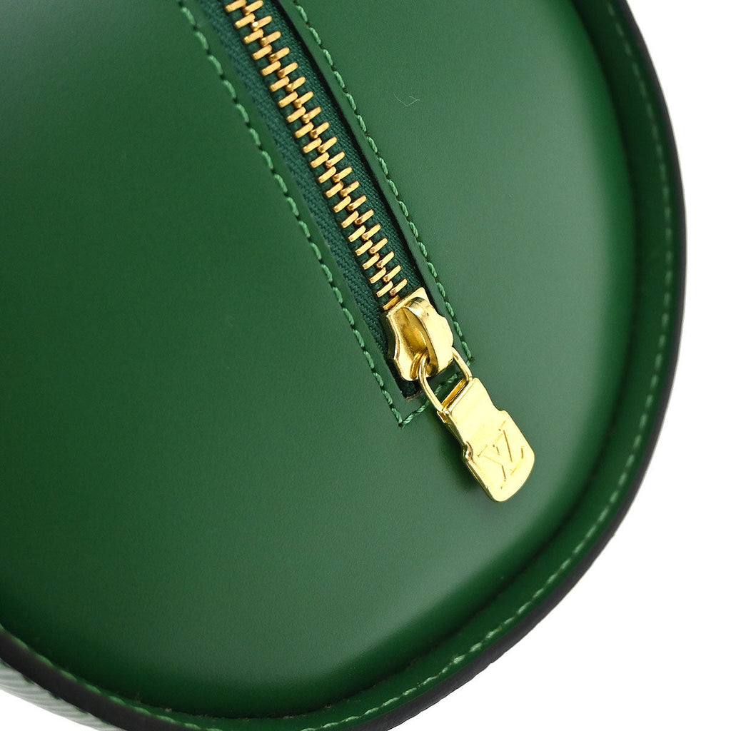 Louis Vuitton Green Epi Soufflot Handbag M52224