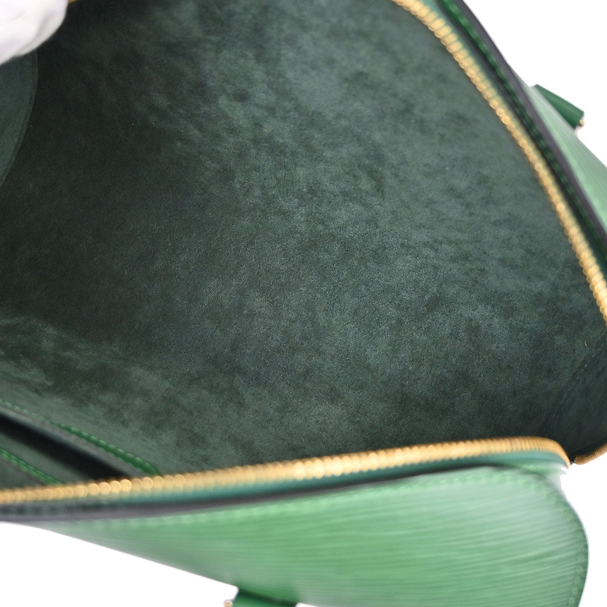 Louis Vuitton Green Epi Soufflot Handbag M52224