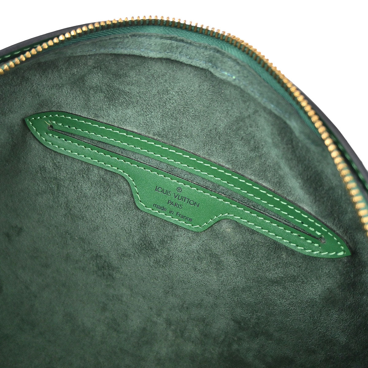 Louis Vuitton Green Epi Soufflot Handbag M52224