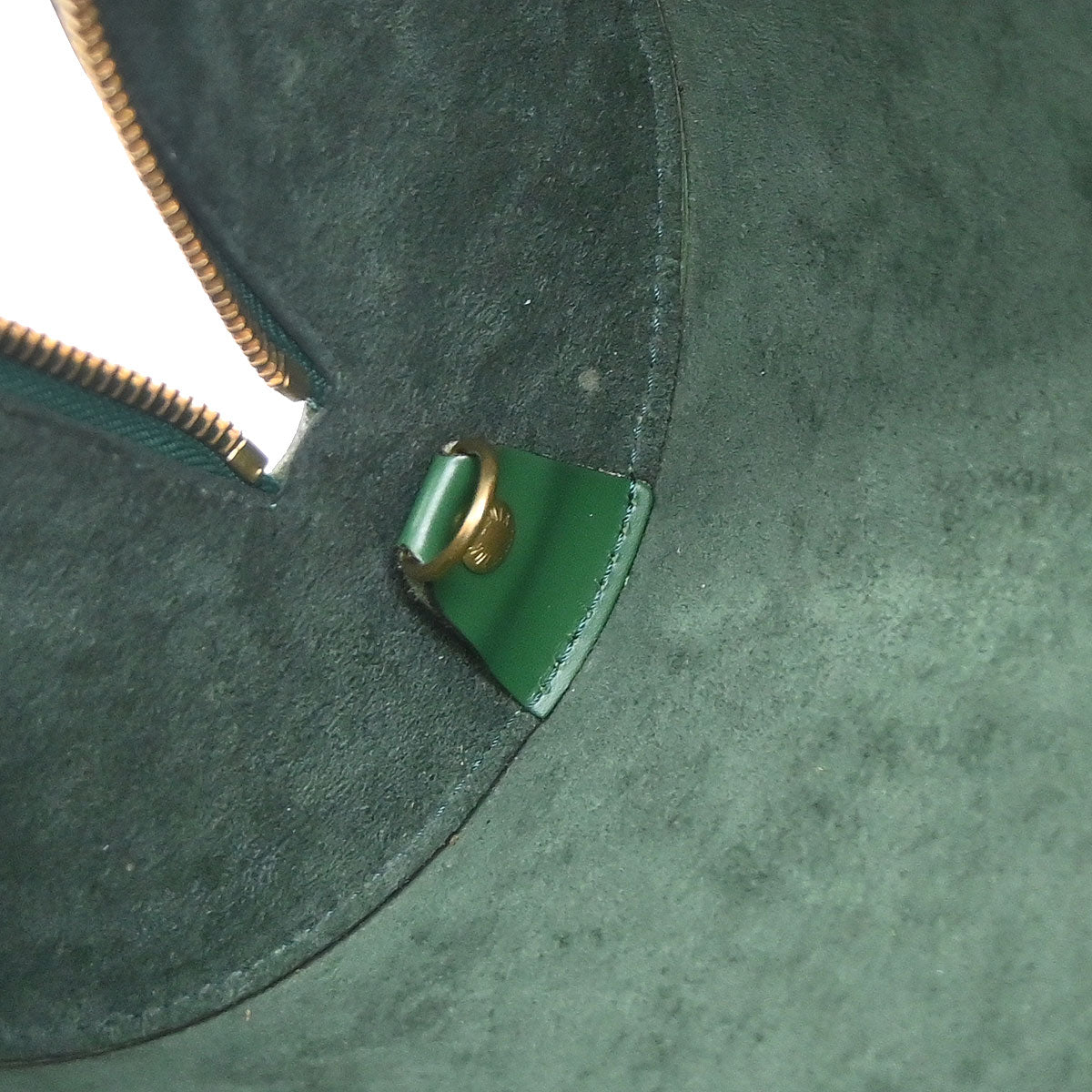 Louis Vuitton Green Epi Soufflot Handbag M52224
