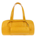 Louis Vuitton Yellow Epi Soufflot Handbag M52229