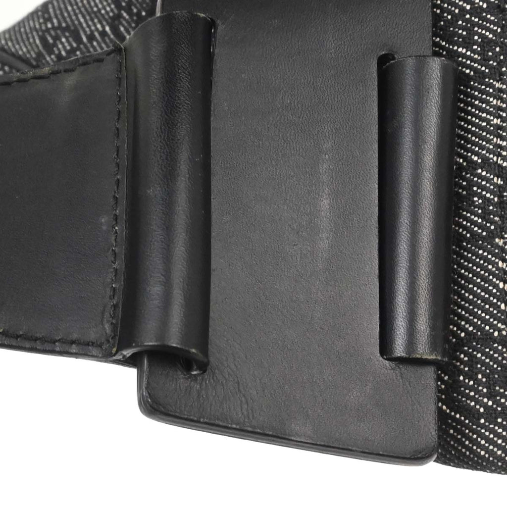 Gucci Black Canvas GG Handbag