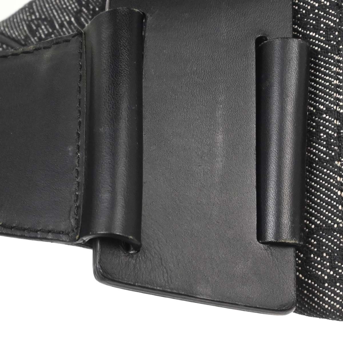 Gucci Black Canvas GG Handbag