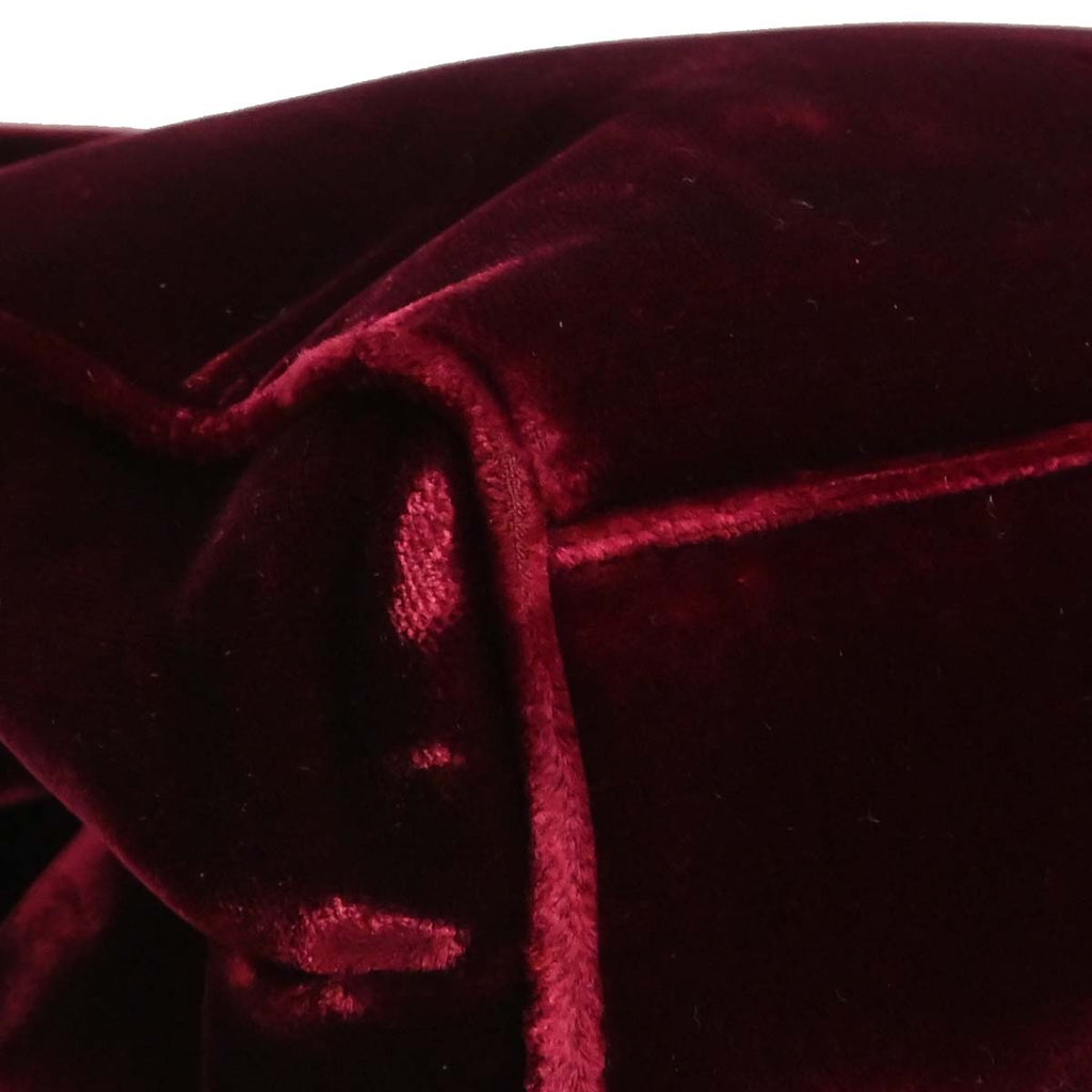 Prada Bordeaux Velvet Shoulder Bag