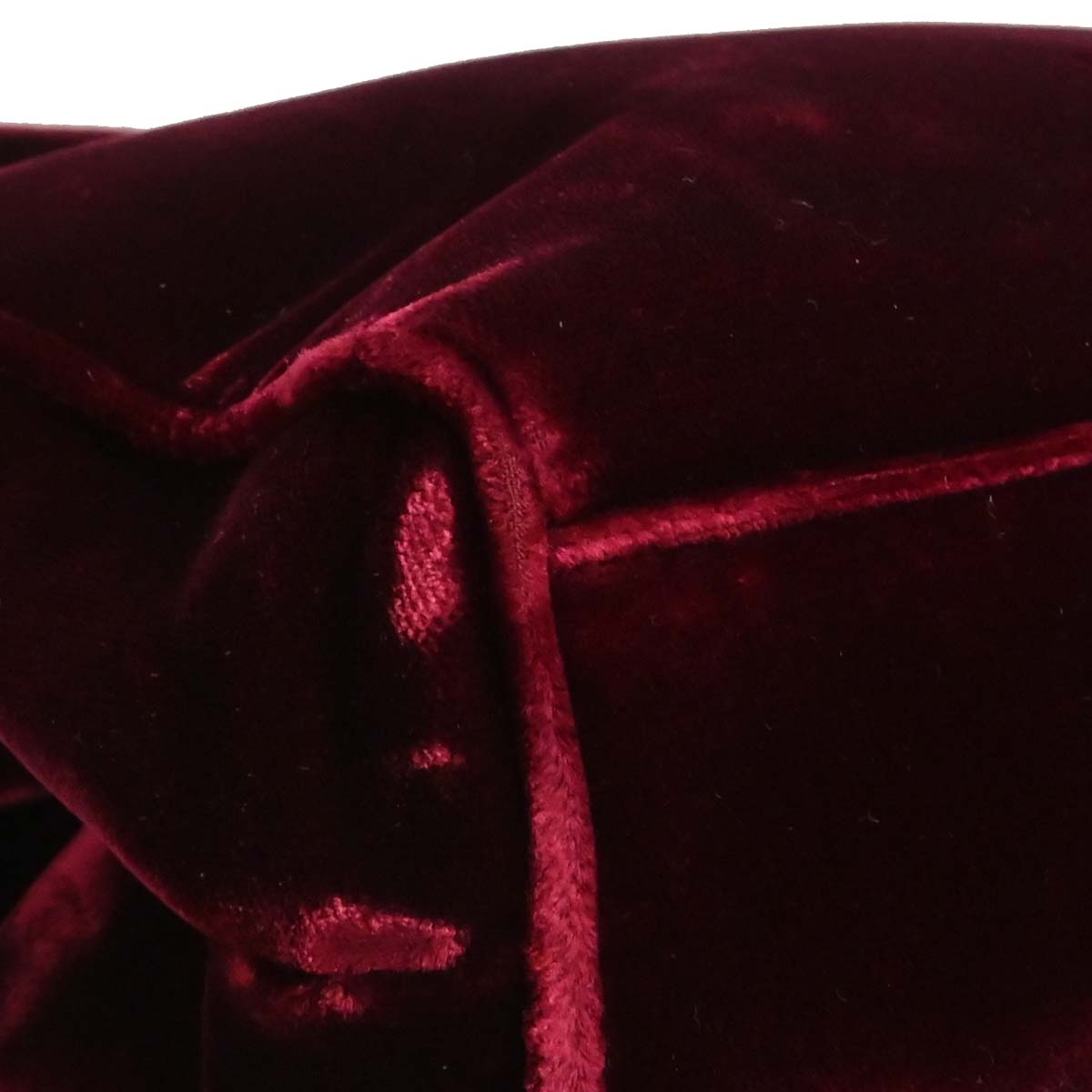 Prada Bordeaux Velvet Shoulder Bag