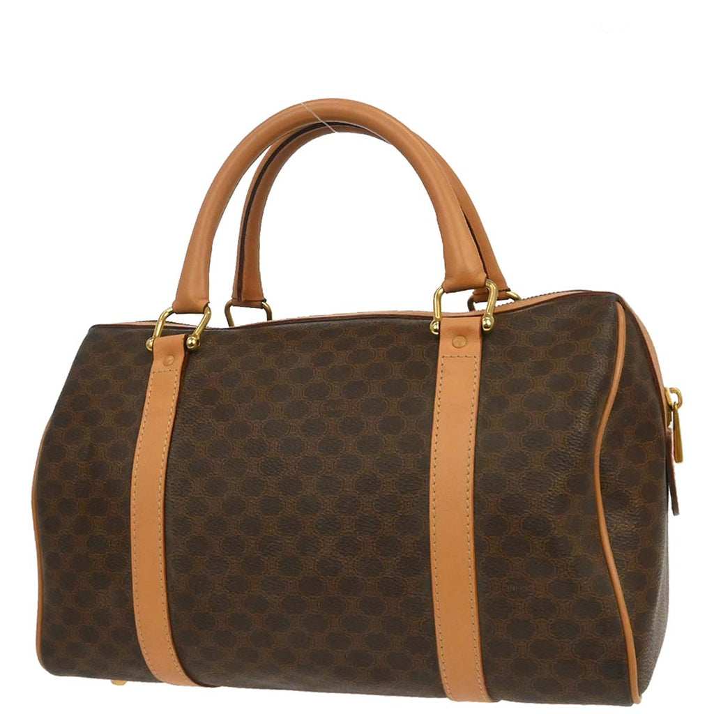 Celine Brown Macadam Handbag