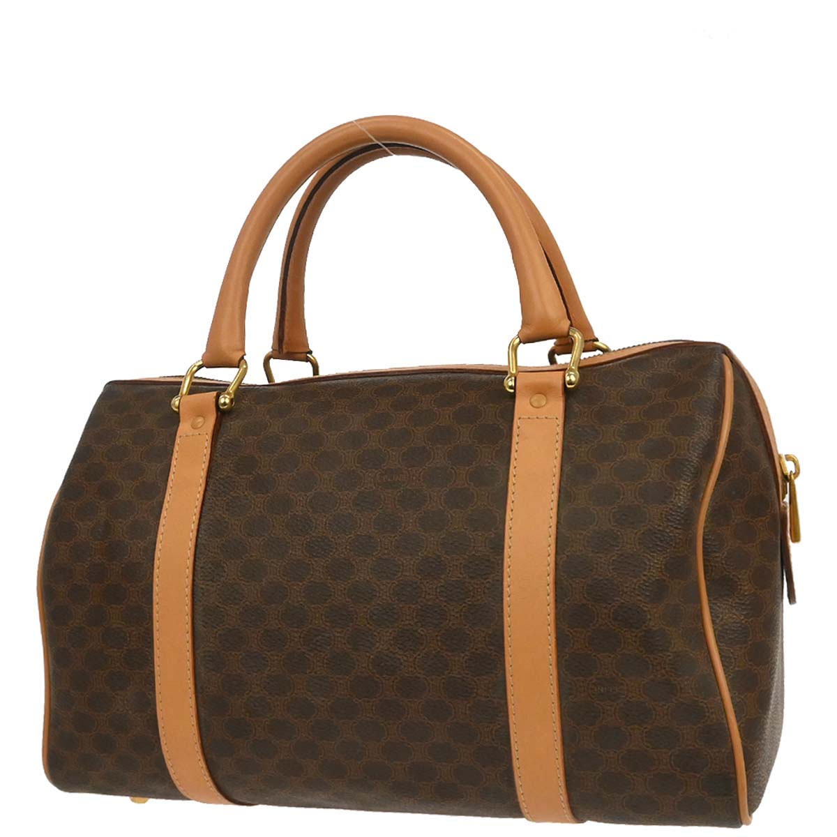 Celine Brown Macadam Handbag