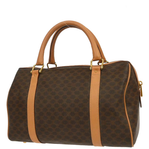 Celine Brown Macadam Handbag