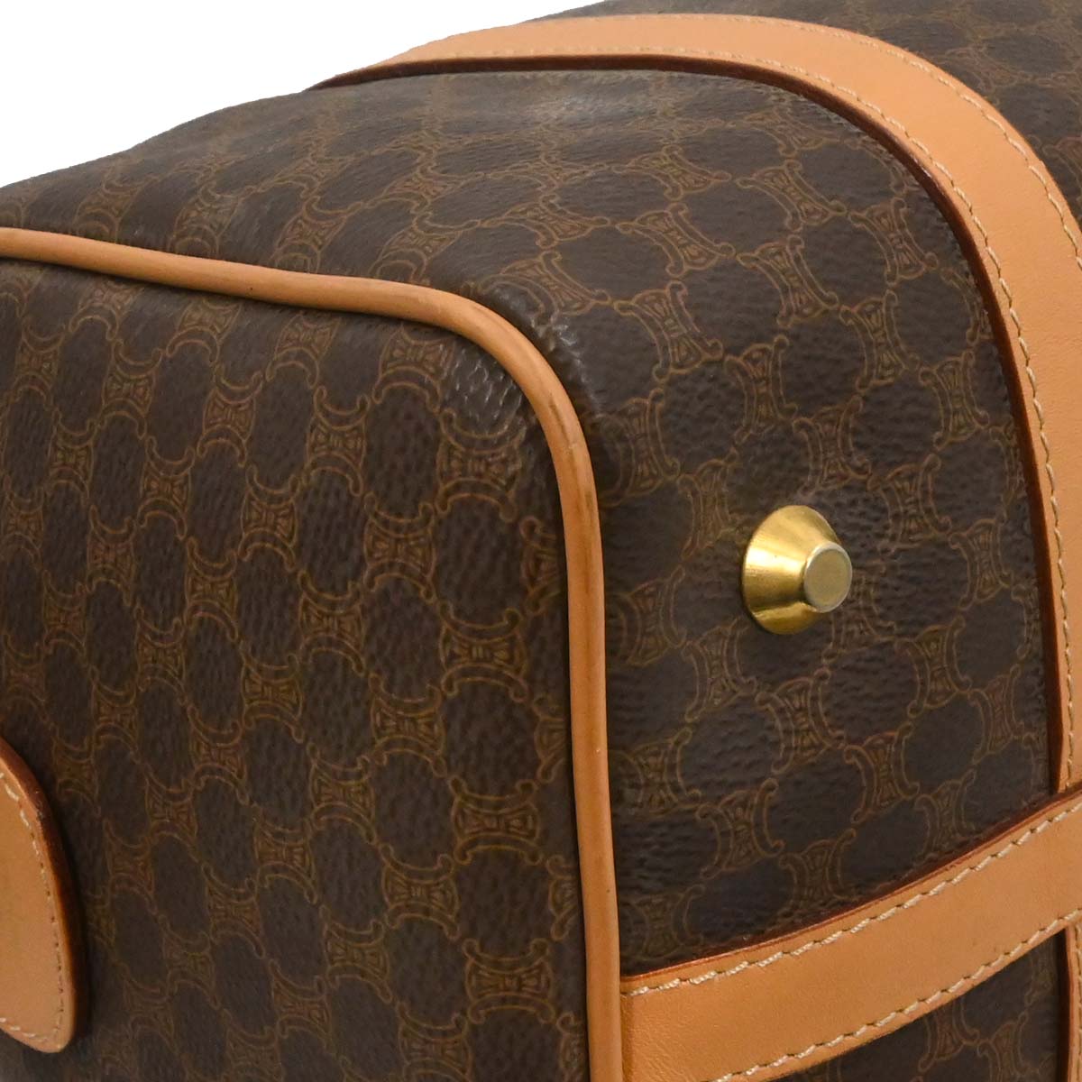 Celine Brown Macadam Handbag