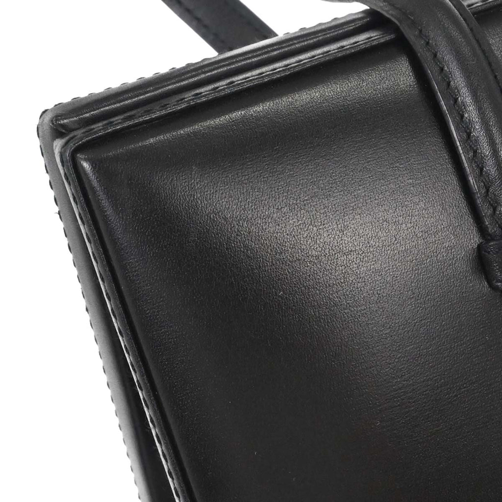 Loewe Black Leather Handbag