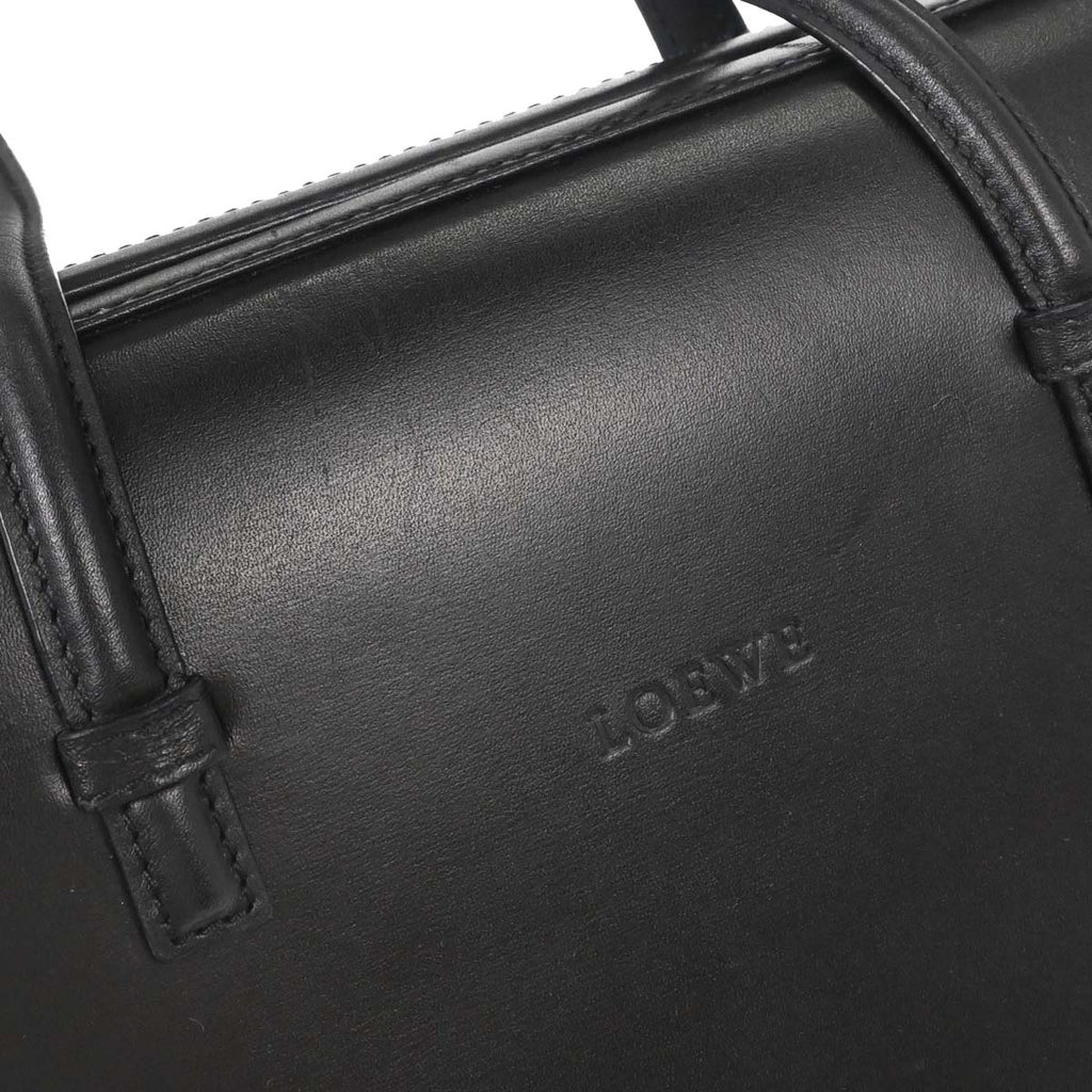 Loewe Black Leather Handbag
