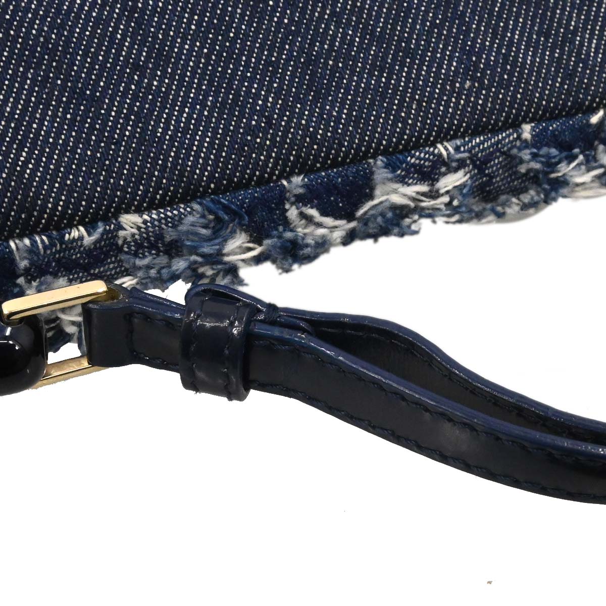 Christian Dior Blue Denim Malice Handbag