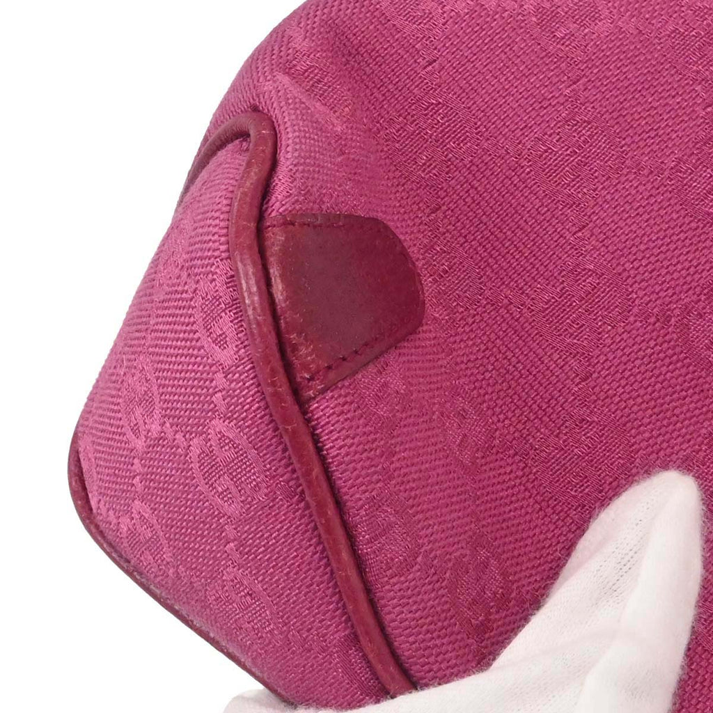 Gucci Pink Horsebit GG Handbag