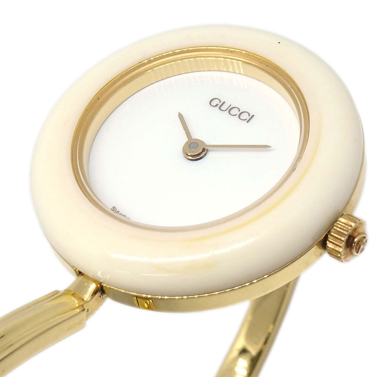 Gucci 11/12.2 Change Bezel Chameleon Quartz Watch SS