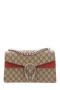 Gucci Dioronysus Monogram and Red Suede Crossbody