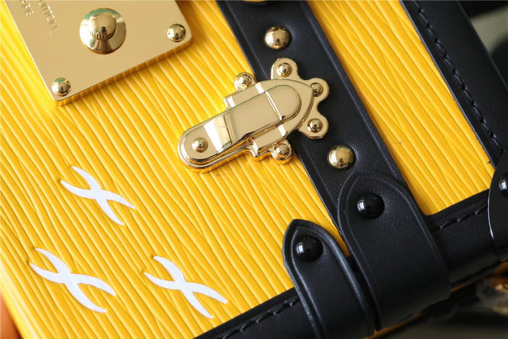 Louis Vuitton Petite Malle Epi Yellow For Women,  Shoulder And Crossbody Bags 7.9in/20cm Louis VuittonÃƒâ€šÃ‚Â 