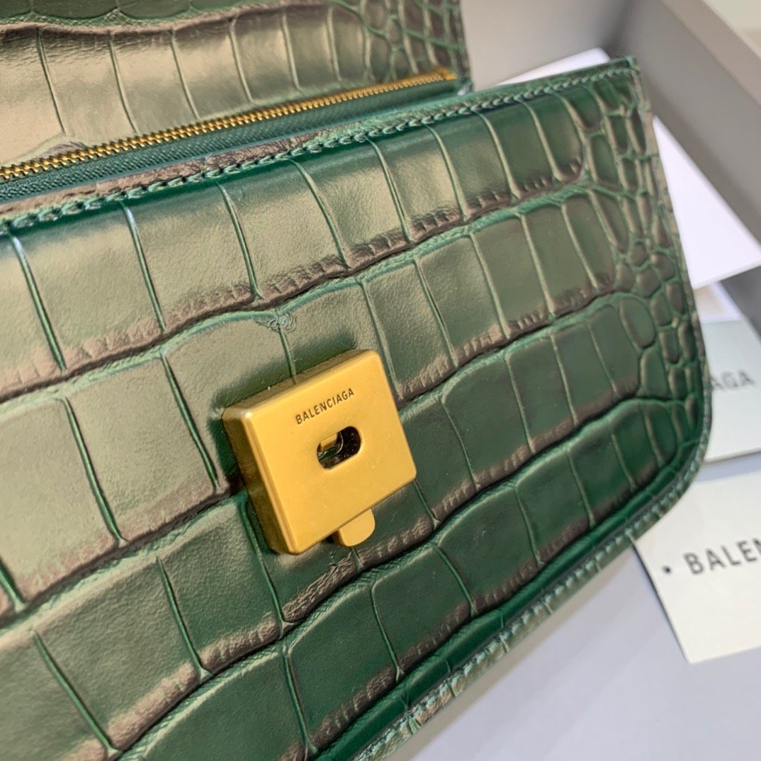 Gossip Small Shoulder Bag Dark Green, For Women,  Bags 9.1in/23cm