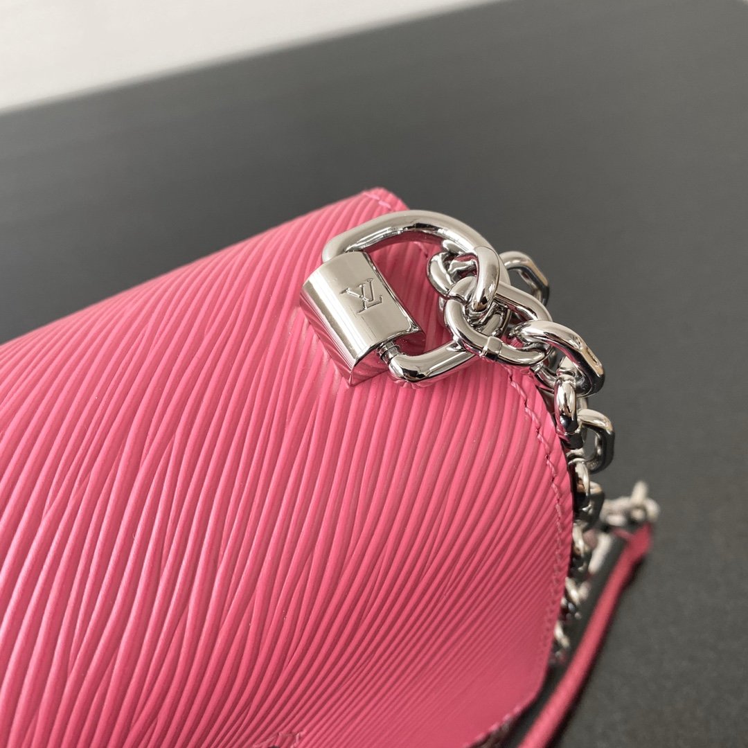 Louis Vuitton Twist Mini Epi Pink For Women, WoHandbag, Shoulder And Crossbody Bags 6.1in/15.5cm Louis Vuitton M56120