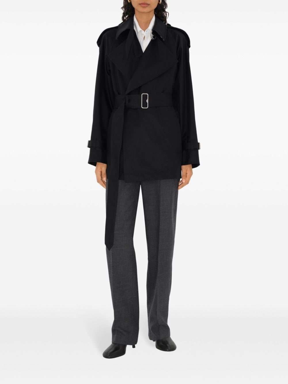 Burberry Women's Gabardine Trench Jacket