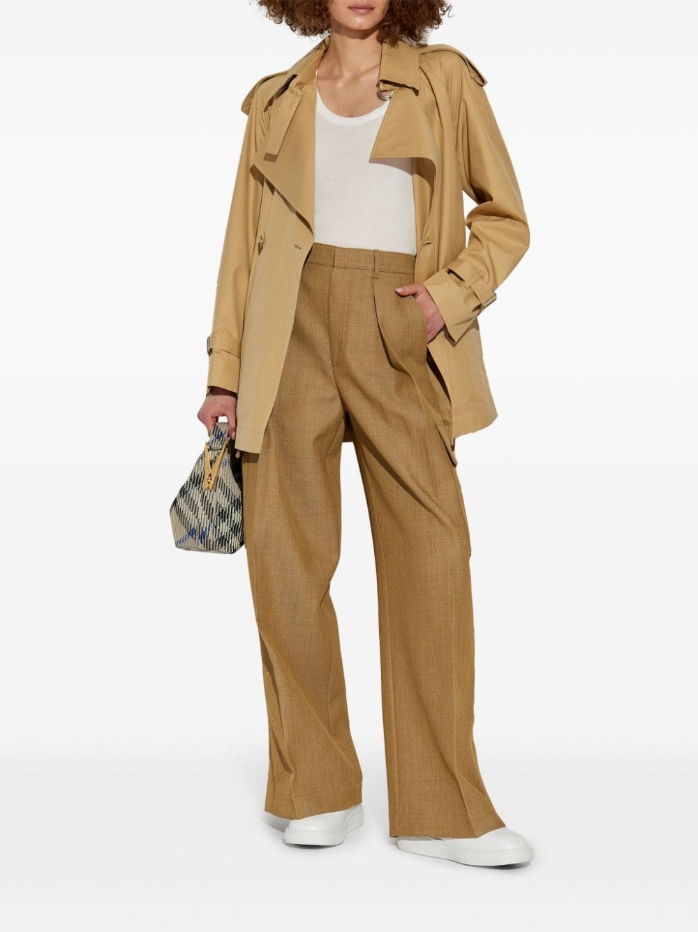 Burberry Women's Trench Coat With Belt