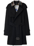 Burberry Women's Detachable-Collar Trench Coat